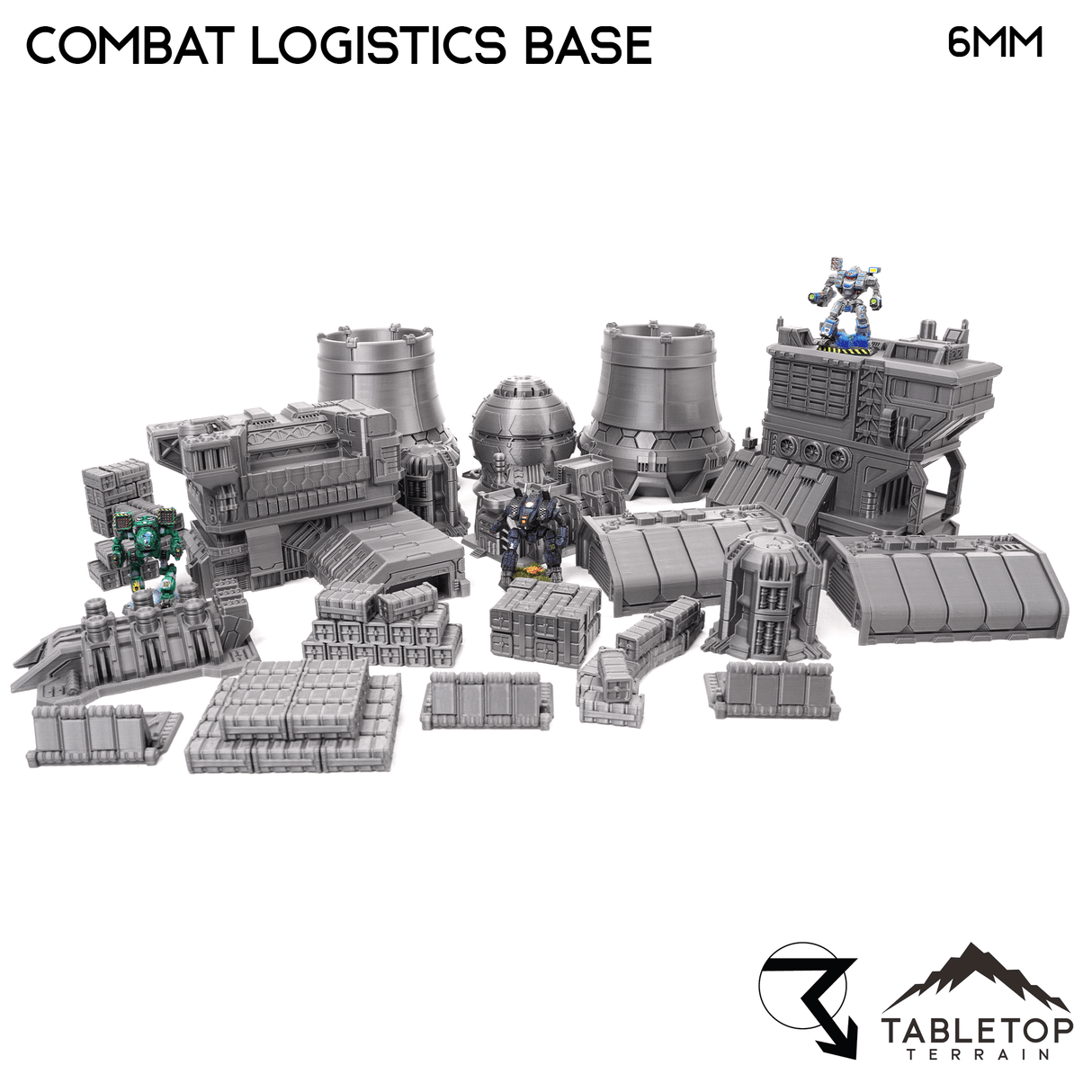 Combat Logistics Base TechScape - 6-12mm