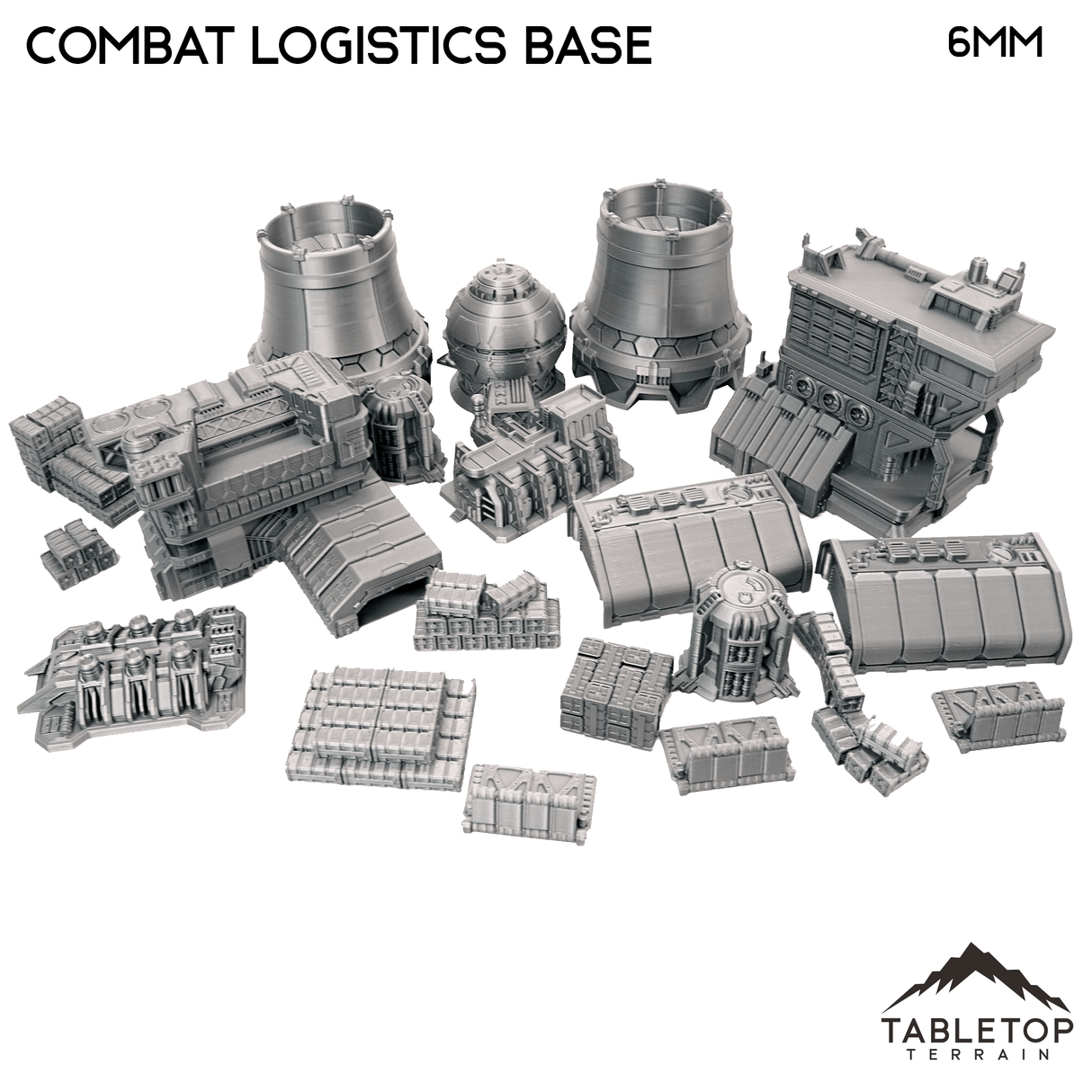 Combat Logistics Base TechScape - 6-12mm