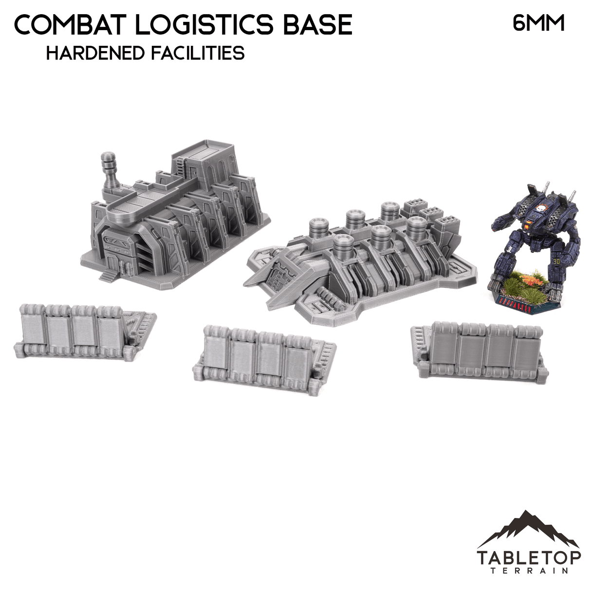 Combat Logistics Base TechScape - 6-12mm
