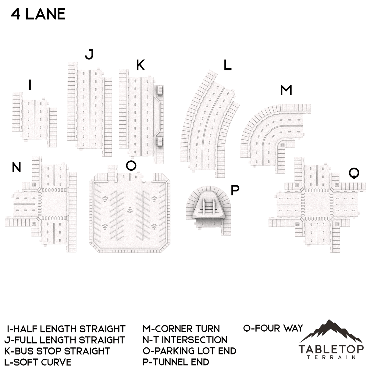 Concrete Jungle TechScape - 6mm