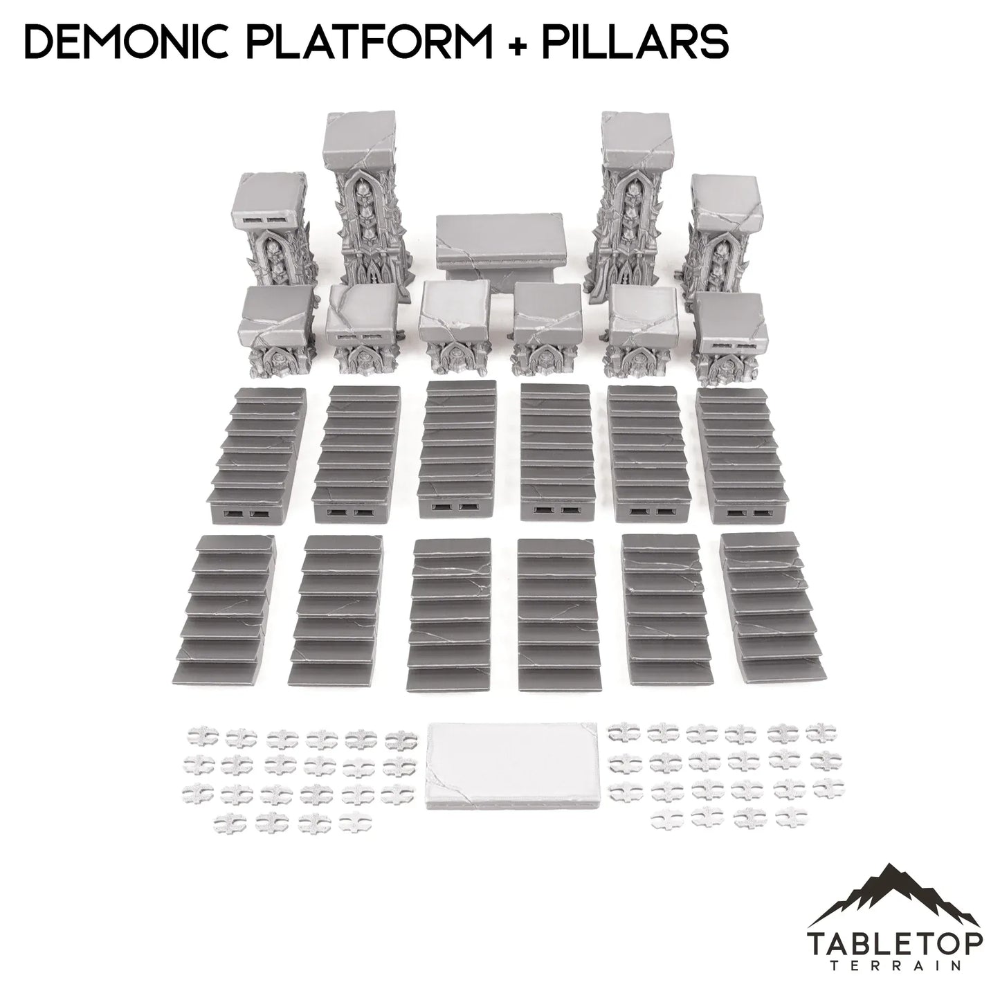 Demonic Platforms and Pillars - Resistance of Darkness