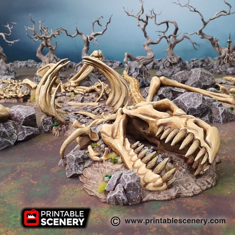 Dragon's Graveyard - Fantasy Terrain