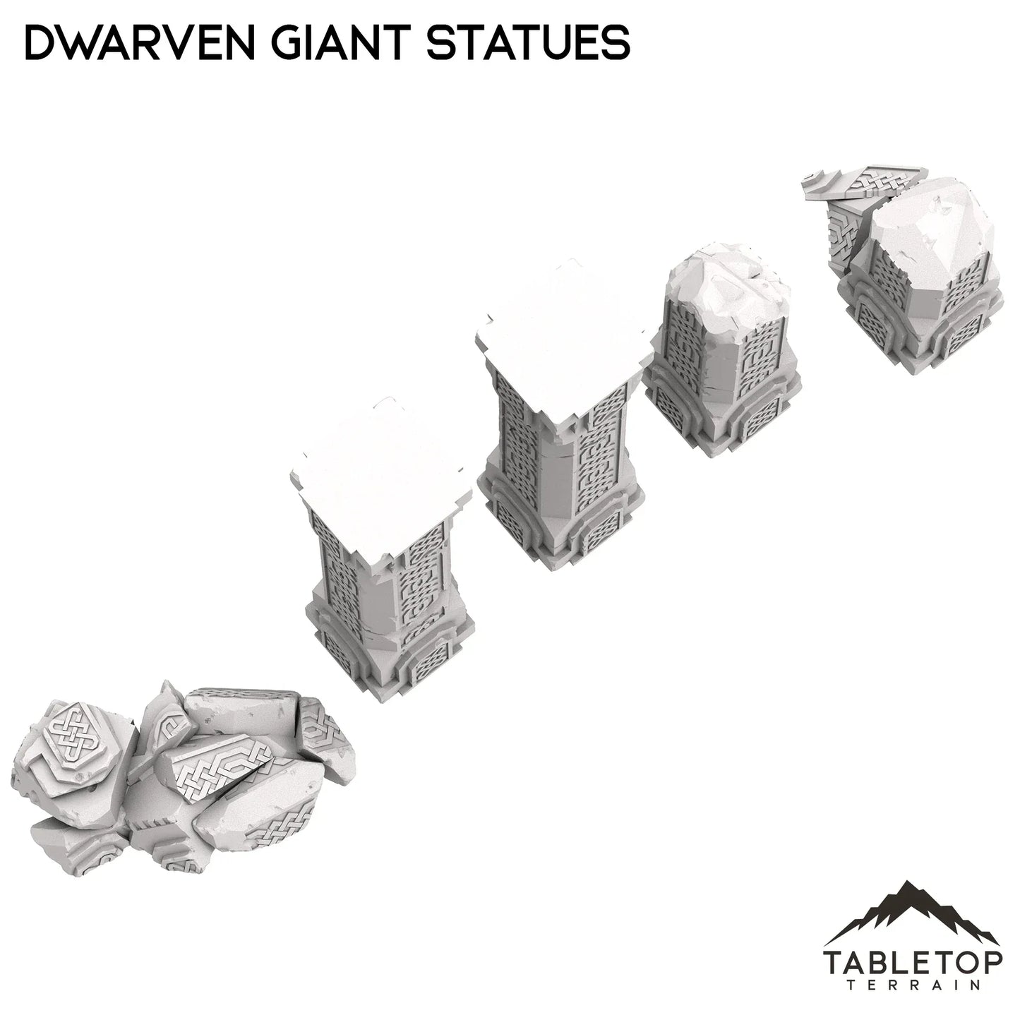 Dwarven Giant Statues