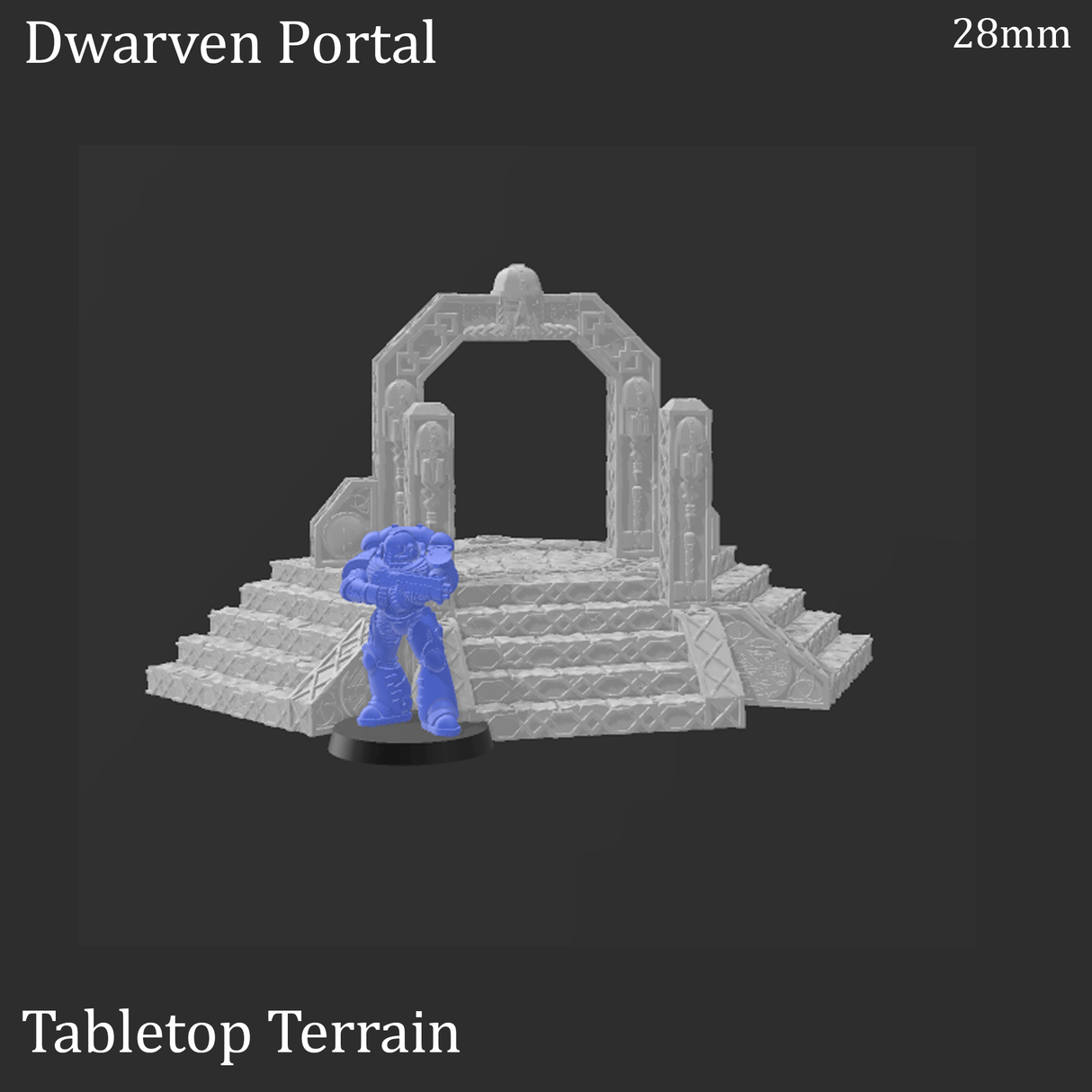 Dwarven Portal - Fantasy Terrain