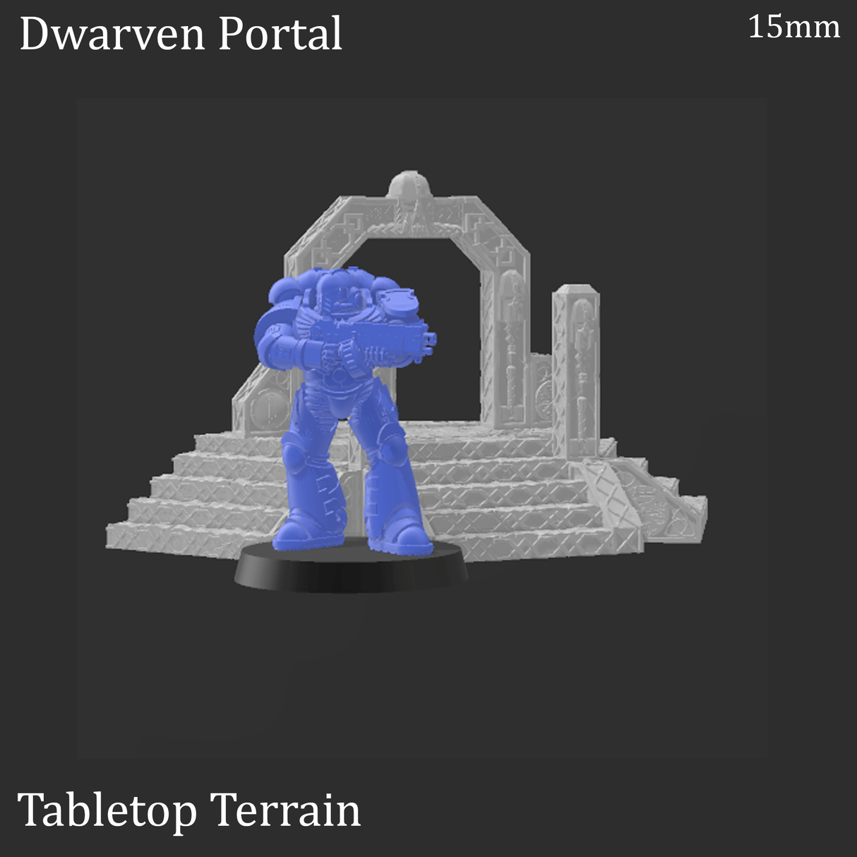 Dwarven Portal - Fantasy Terrain
