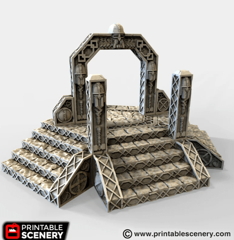 Dwarven Portal - Fantasy Terrain