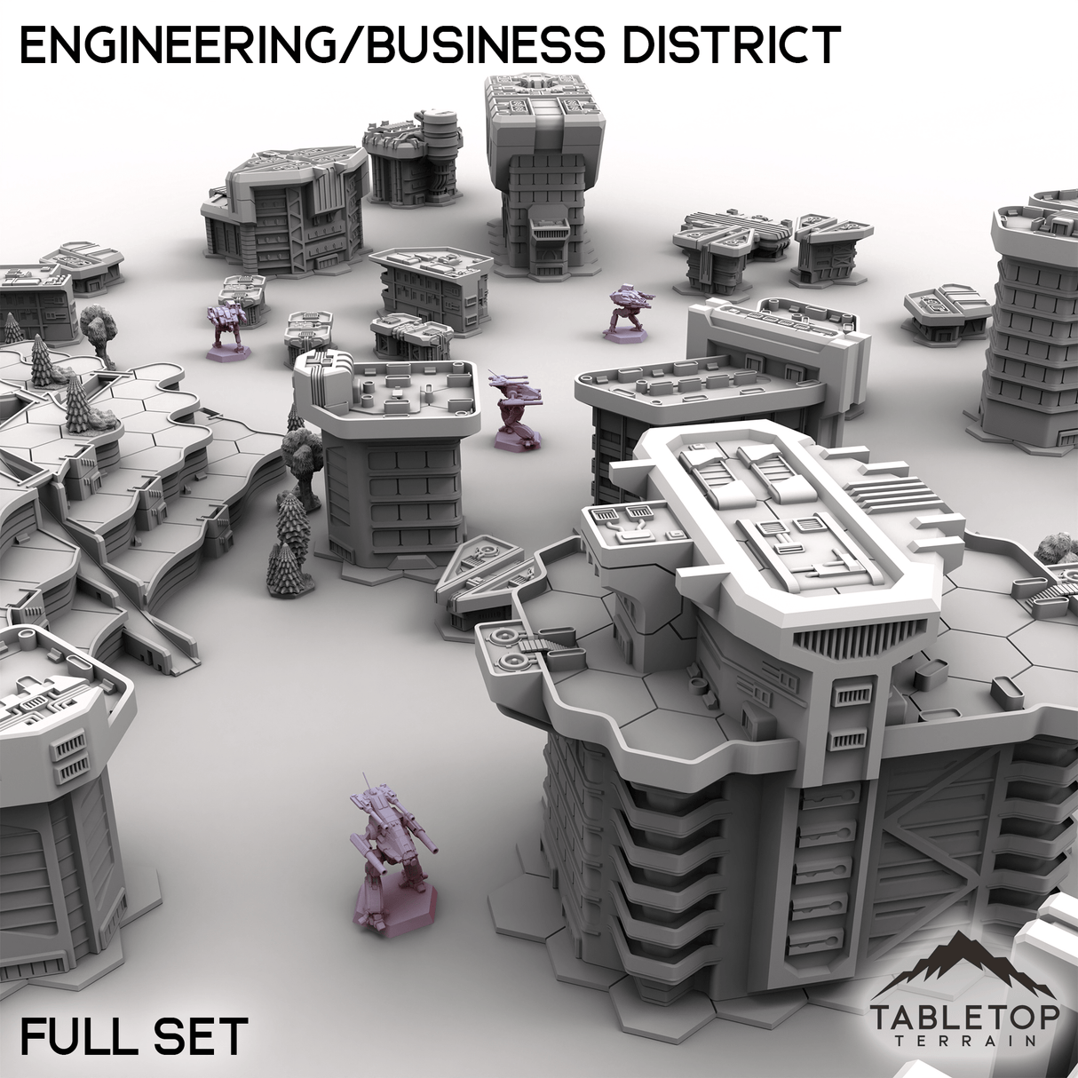 HEXTECH HPG Engineering/Business District - City Map Pack