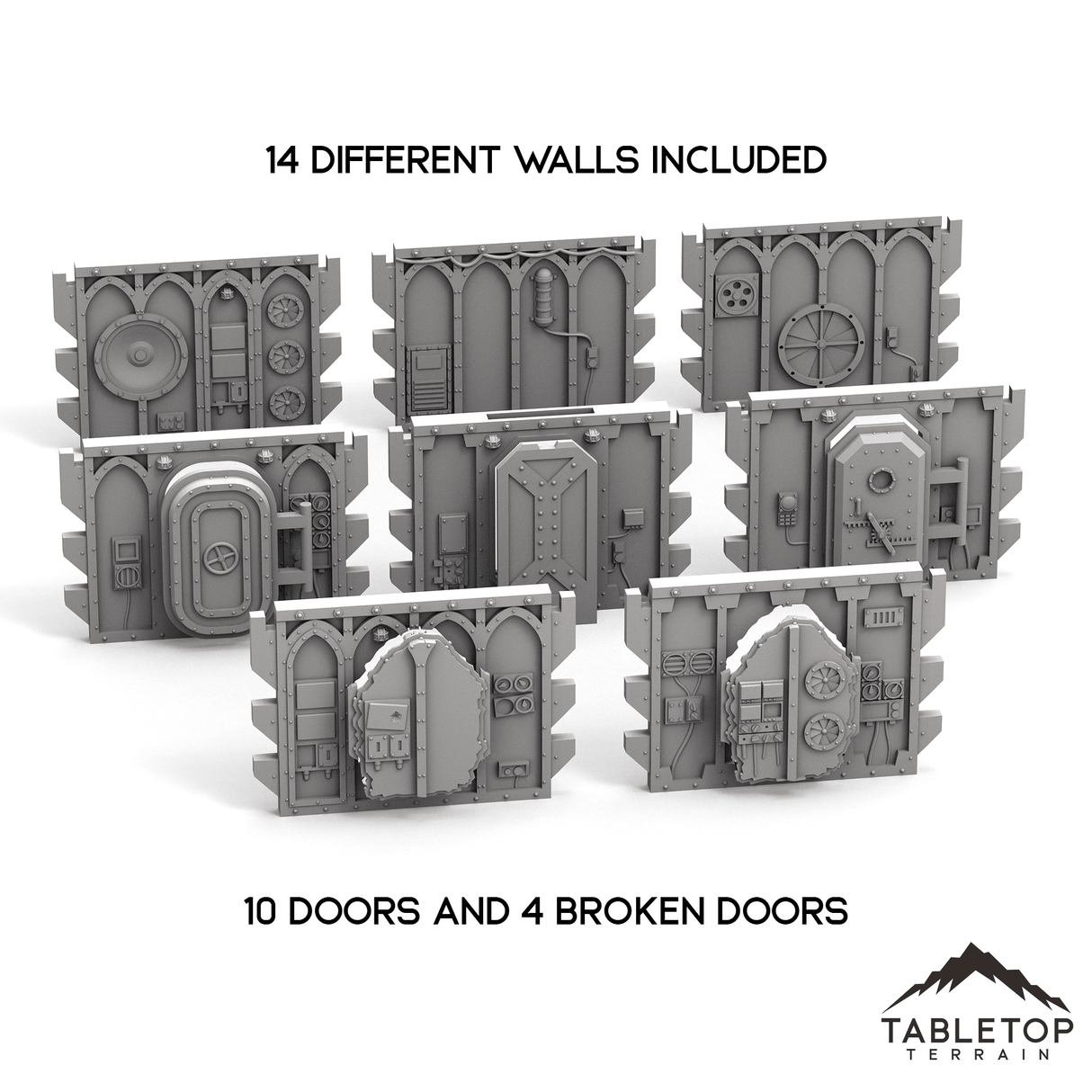 Gothic Navy Boarding Actions Compatible Terrain Set