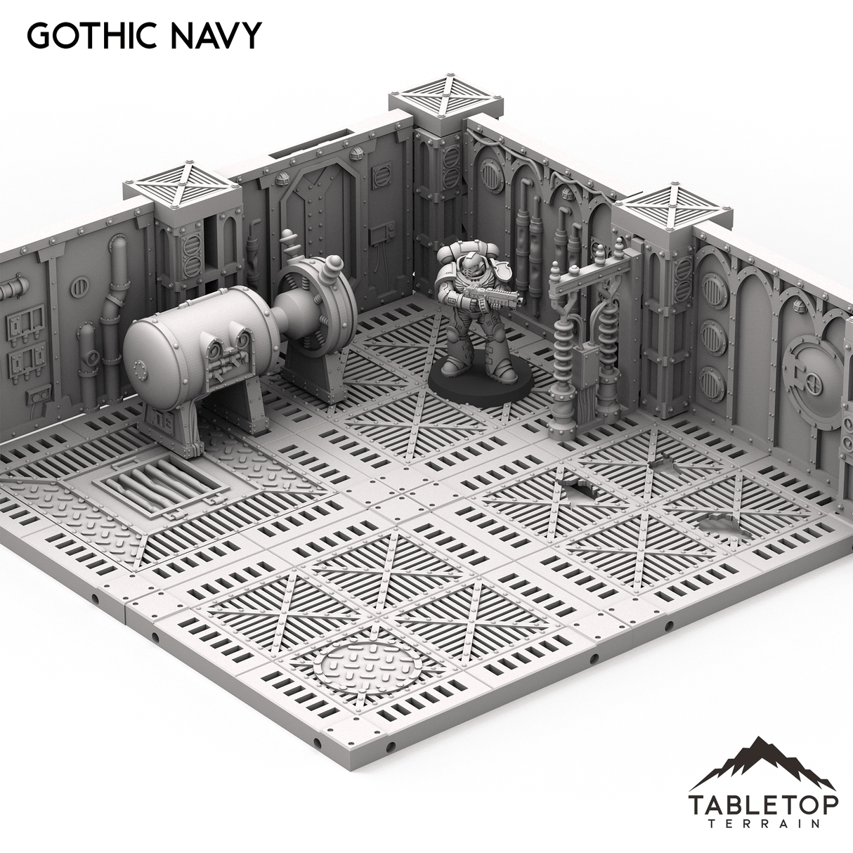 Gothic Navy Boarding Actions Compatible Terrain Set