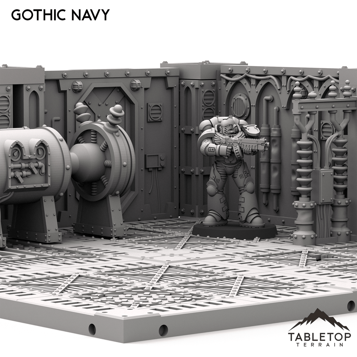 Gothic Navy Boarding Actions Compatible Terrain Set