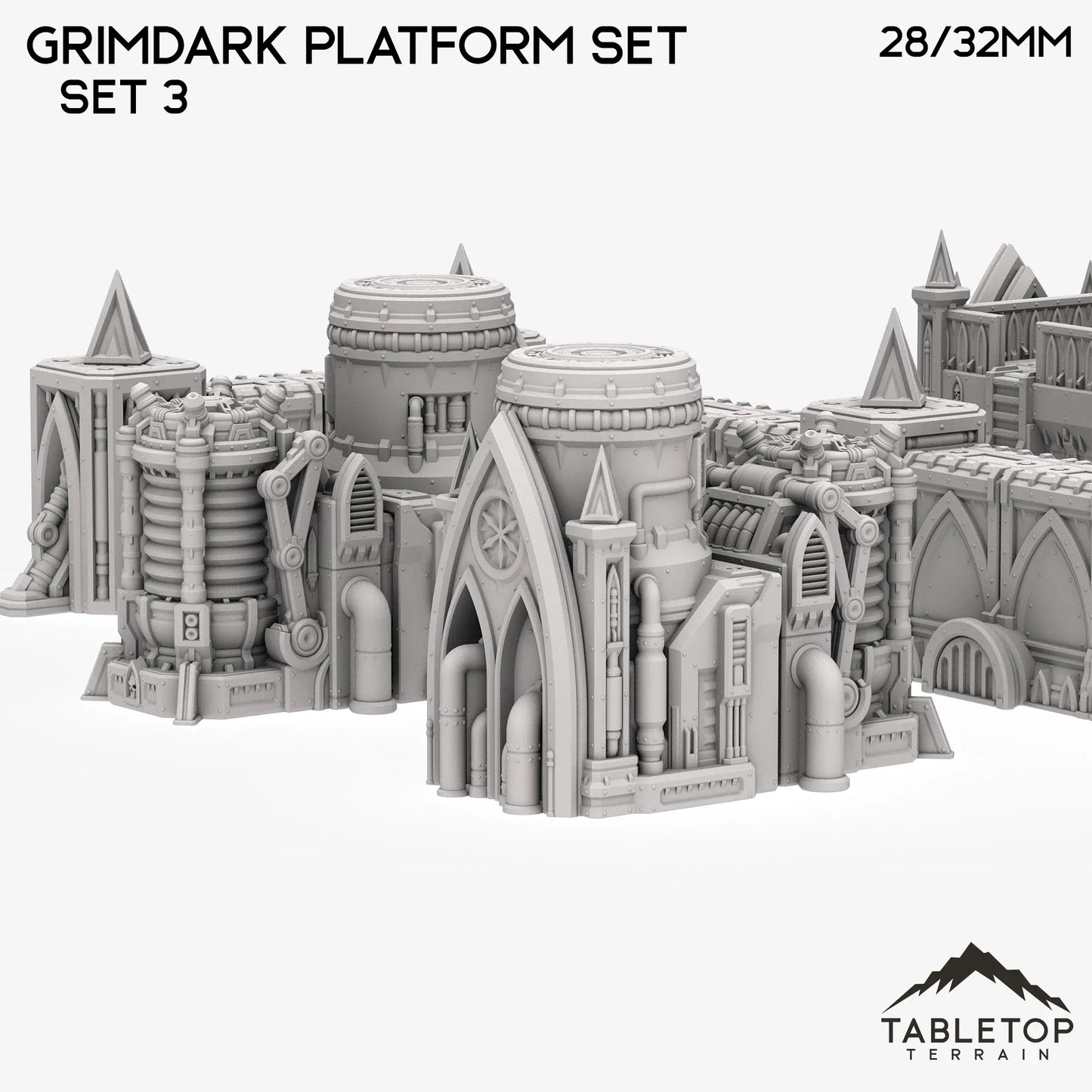 Grimdark Platform Set - Smoke and Steel