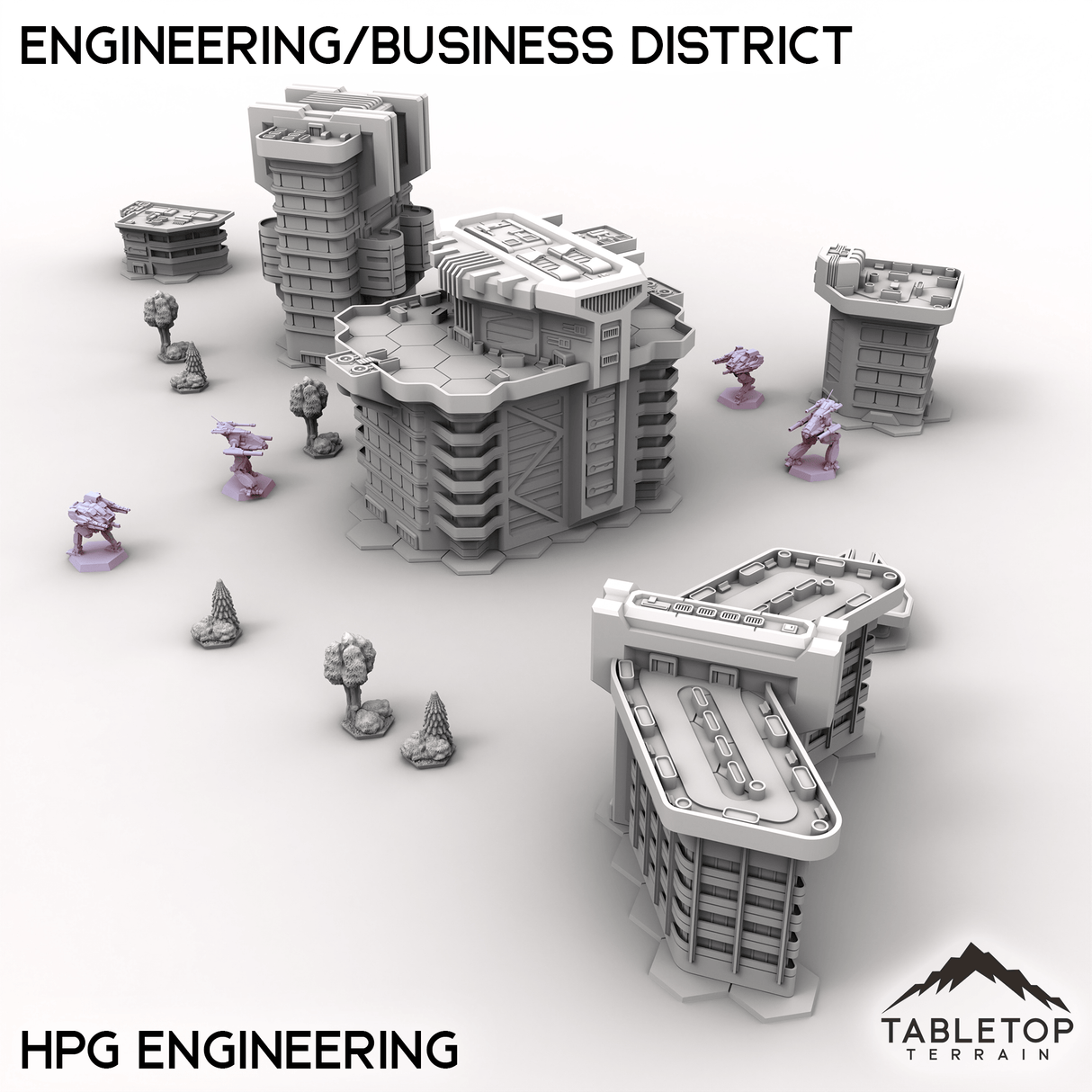 HEXTECH HPG Engineering/Business District - City Map Pack