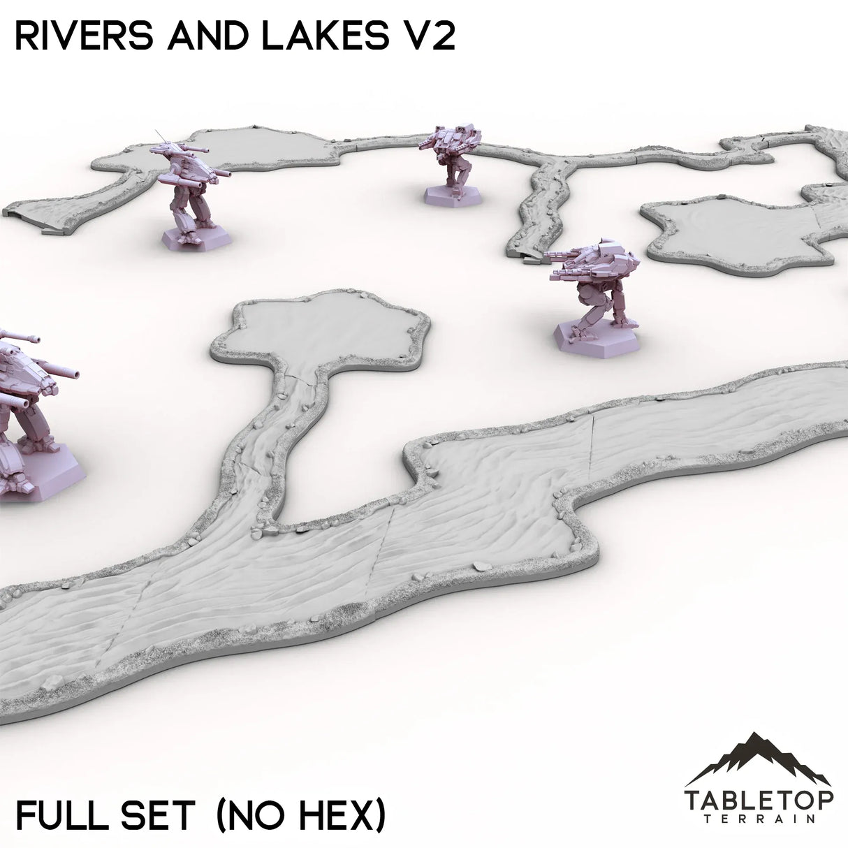HEXTECH Rivers and Lakes v2 - 6mm