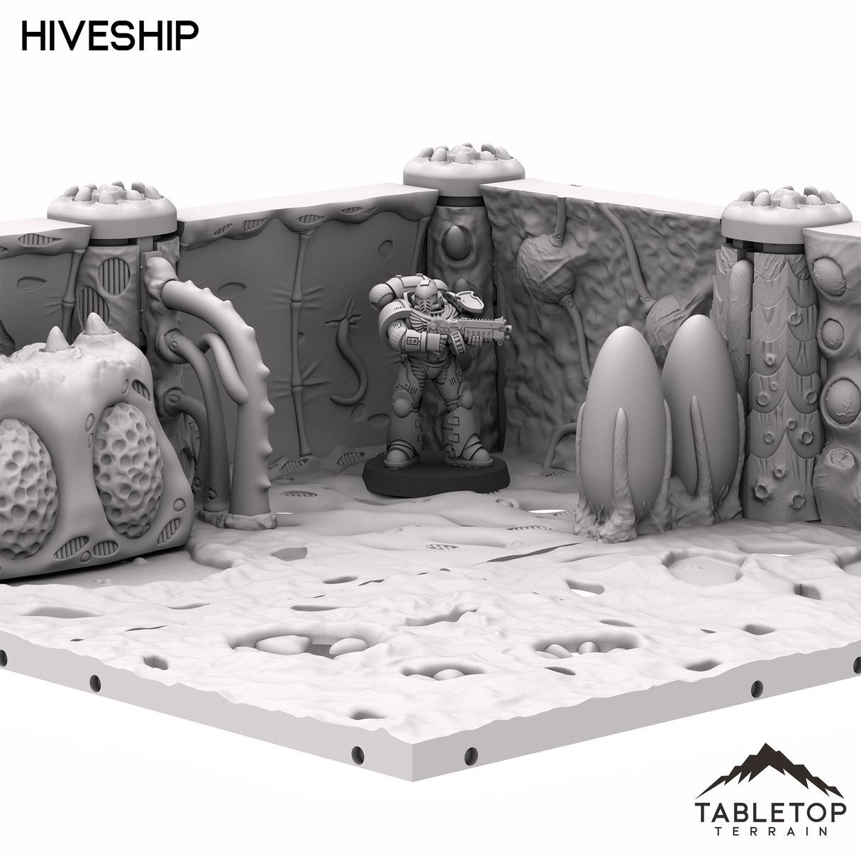 Hive Ship Boarding Actions Compatible Terrain Set
