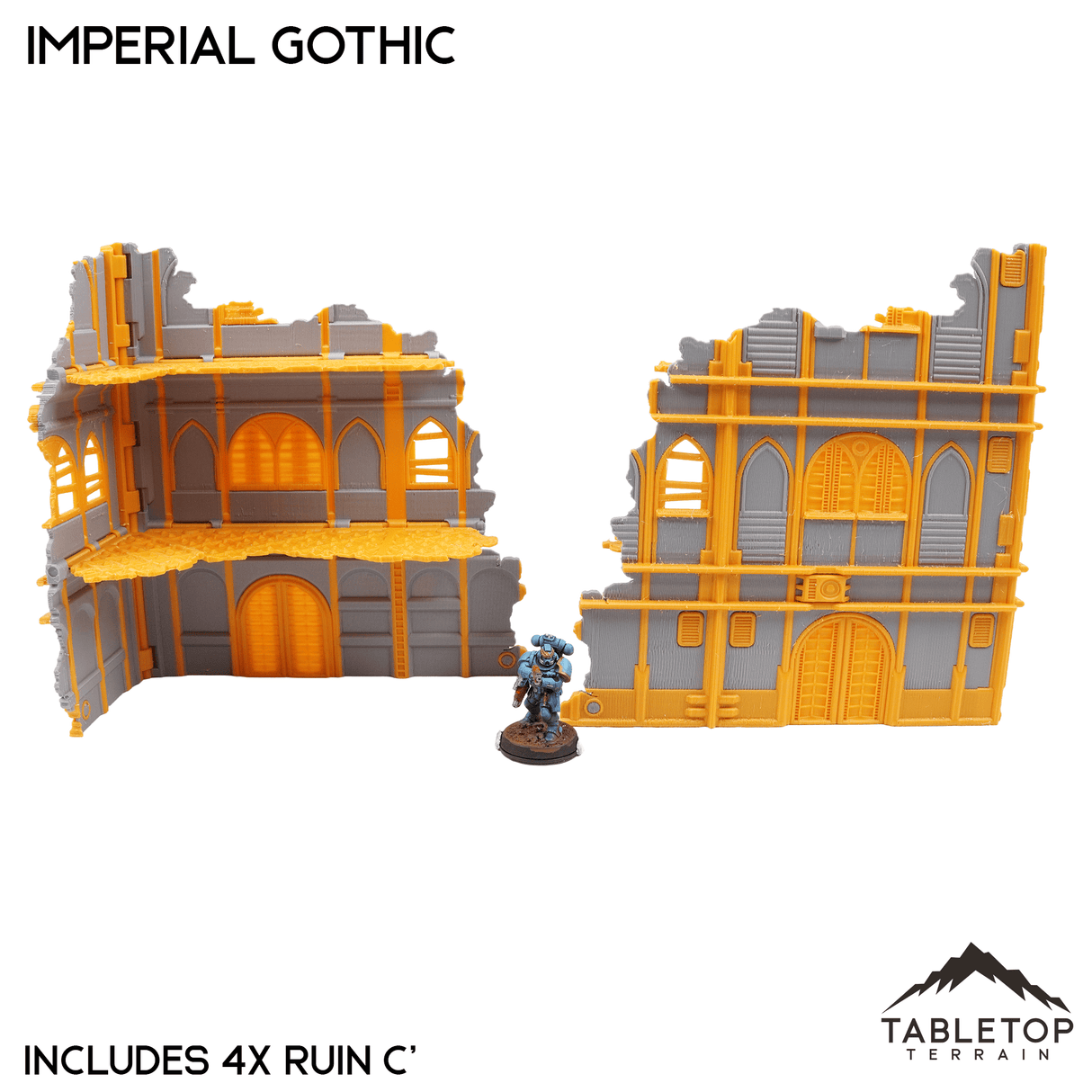 Imperial Gothic Foldable Multicolor 10e Tournament Terrain