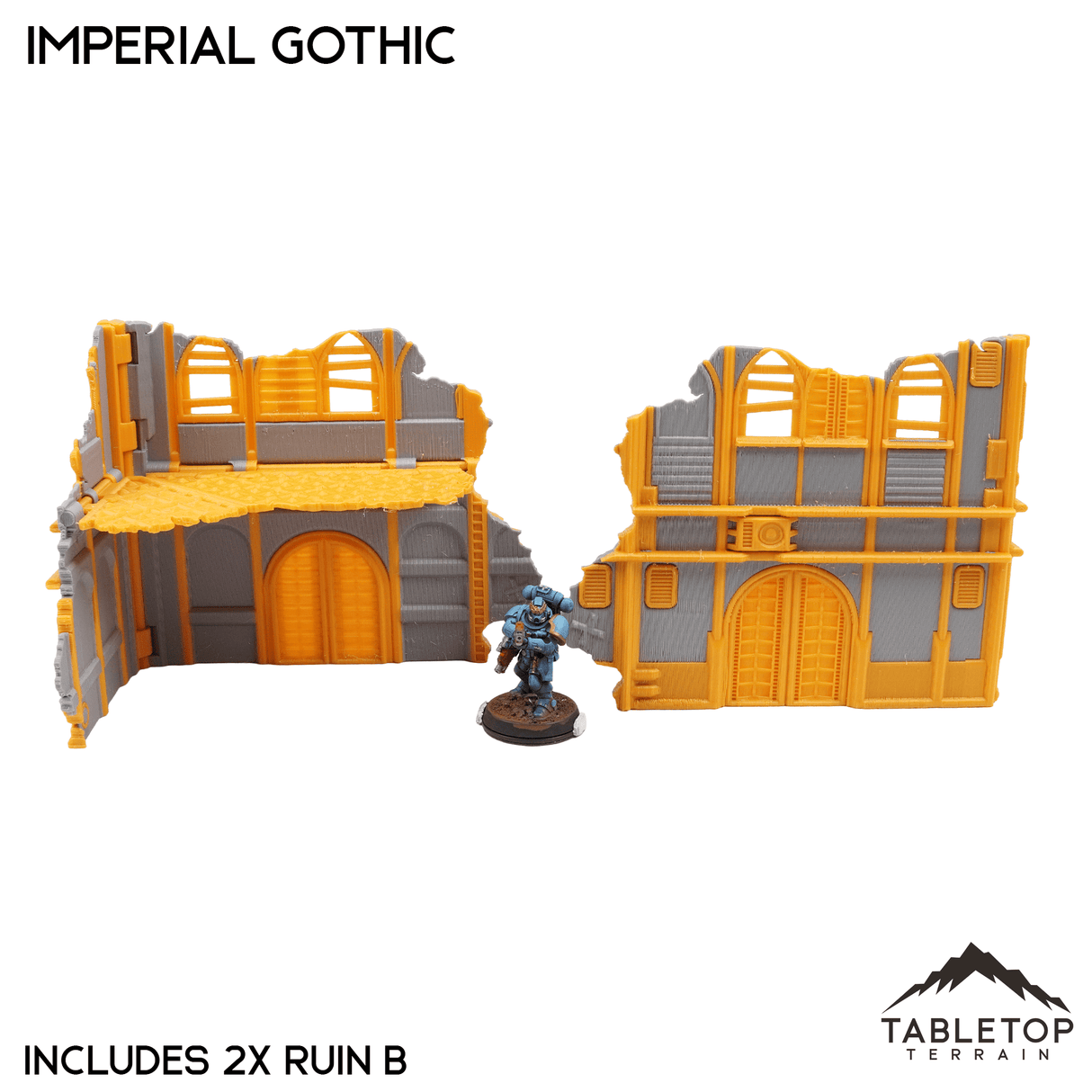 Imperial Gothic Foldable Multicolor 10e Tournament Terrain