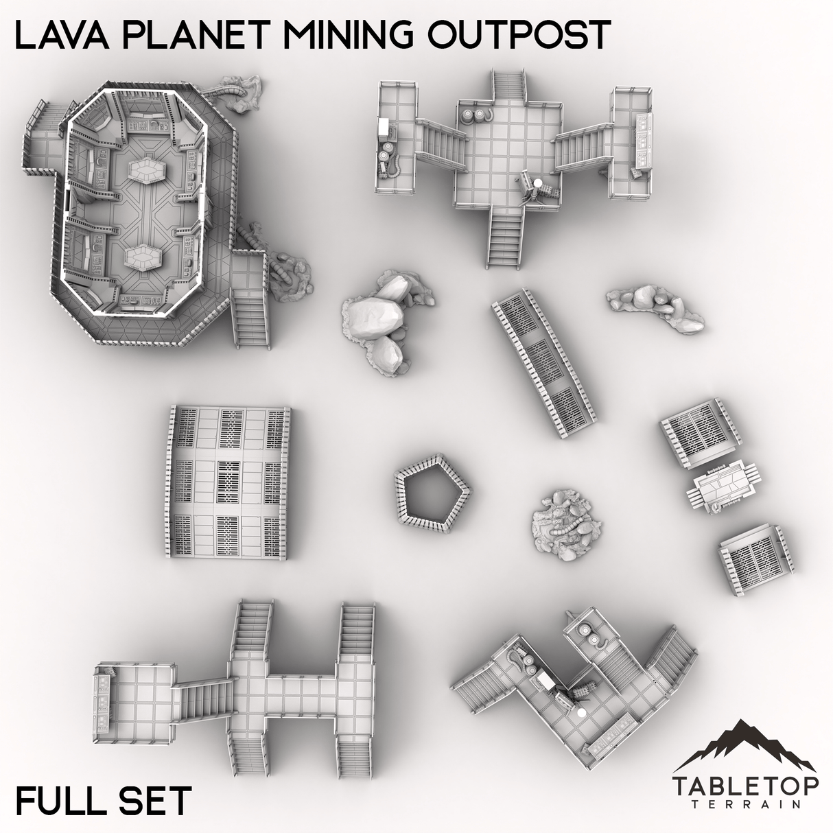 Lava Planet Mining Outpost