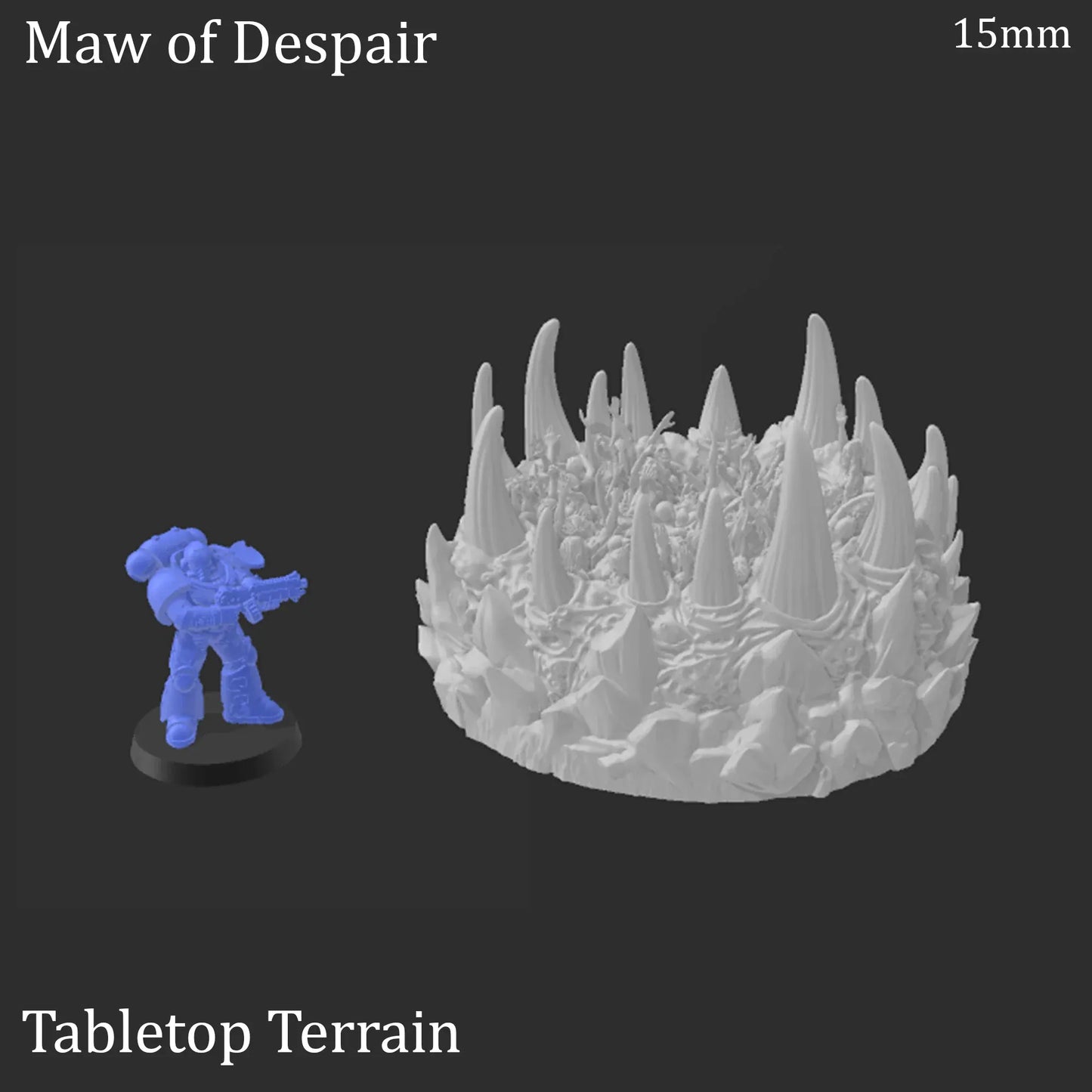 Maw of Despair - Fantasy Demon Terrain