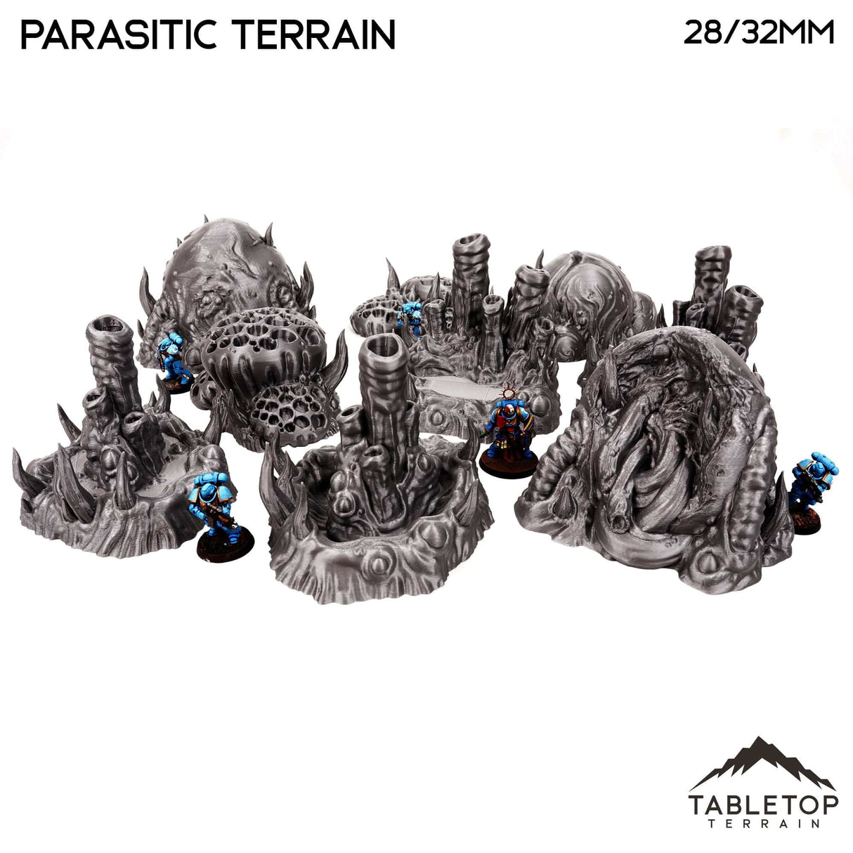 Parasitic Terrain Clusters