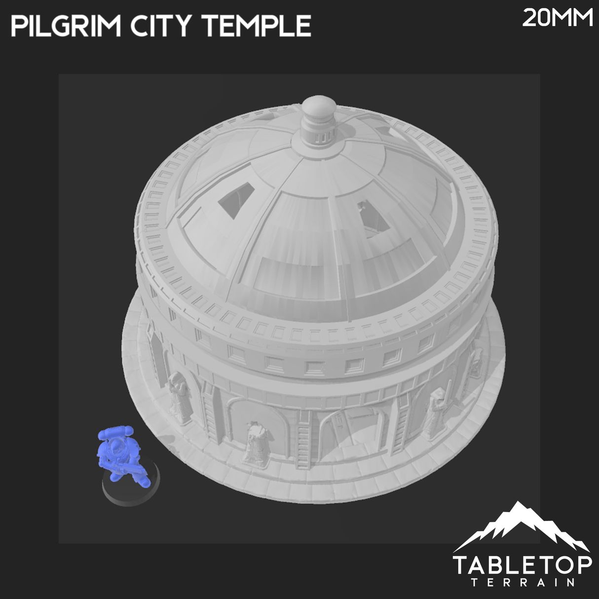 Pilgrim City Temple - Star Wars Legion Shatterpoint Terrain