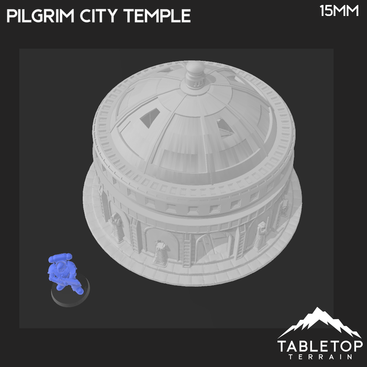 Pilgrim City Temple - Star Wars Legion Shatterpoint Terrain