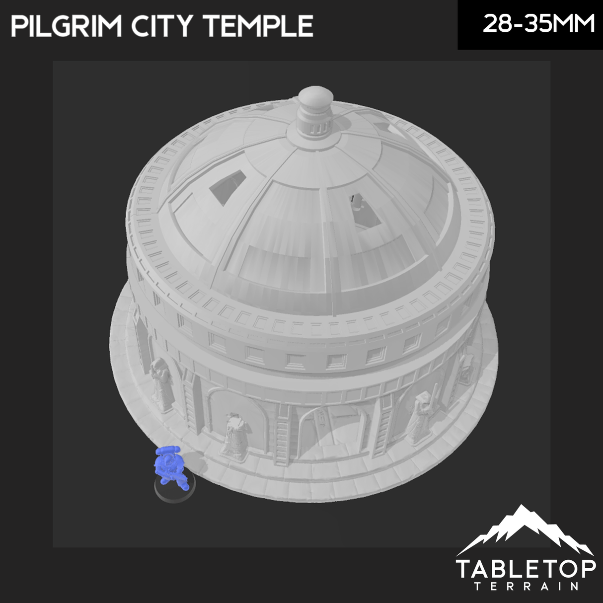 Pilgrim City Temple - Star Wars Legion Shatterpoint Terrain