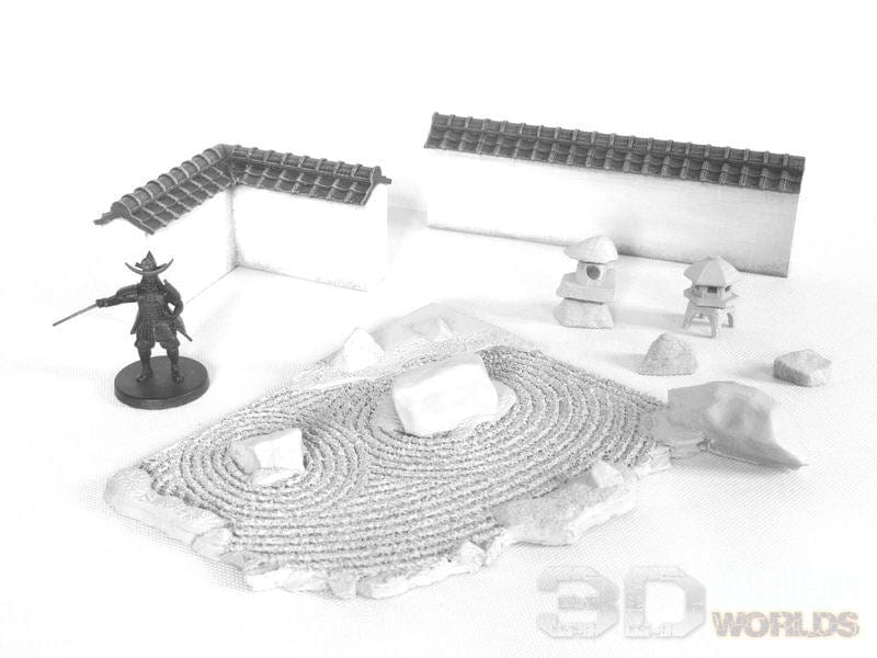 Samurai Zen Garden Set