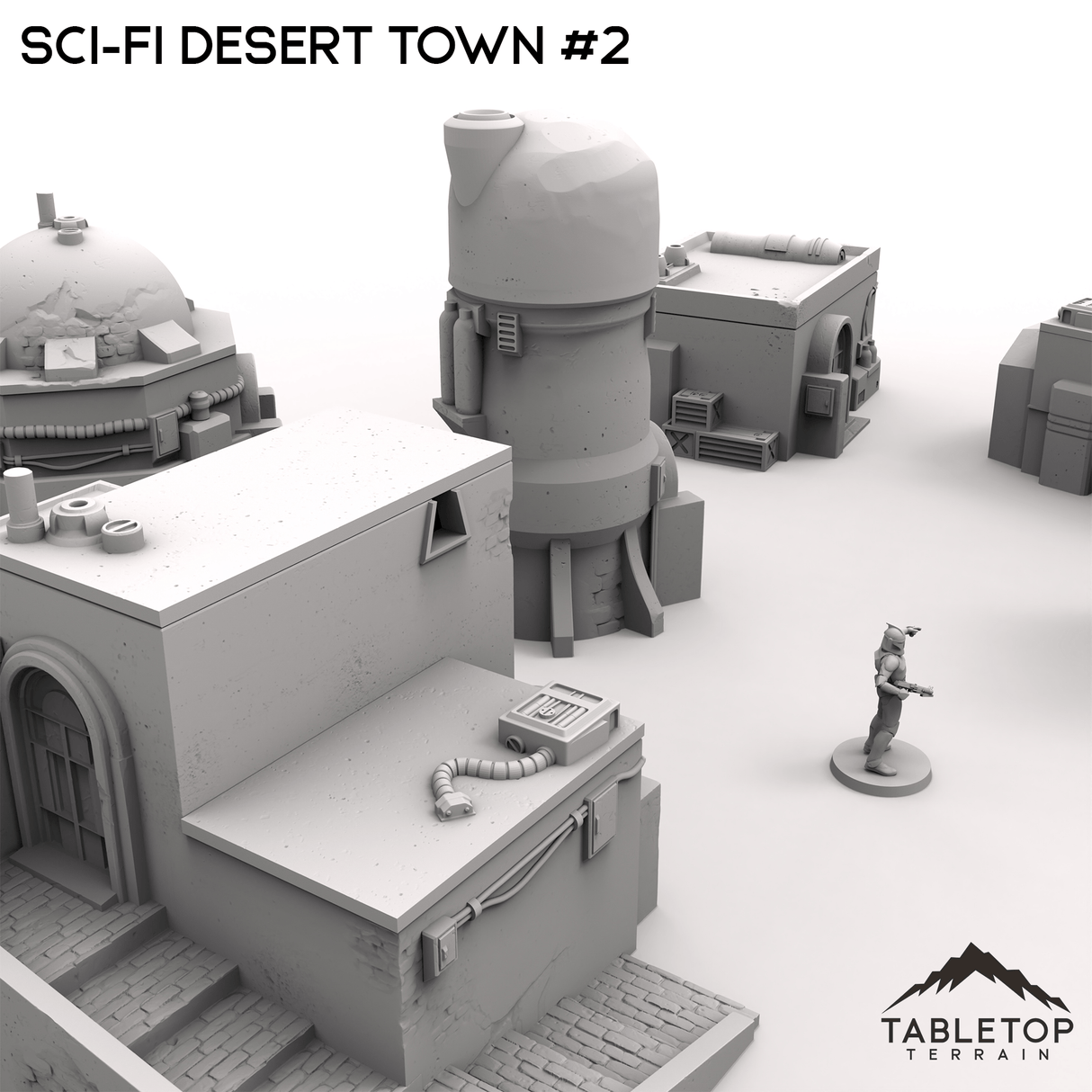 Sci-Fi Desert Town #2