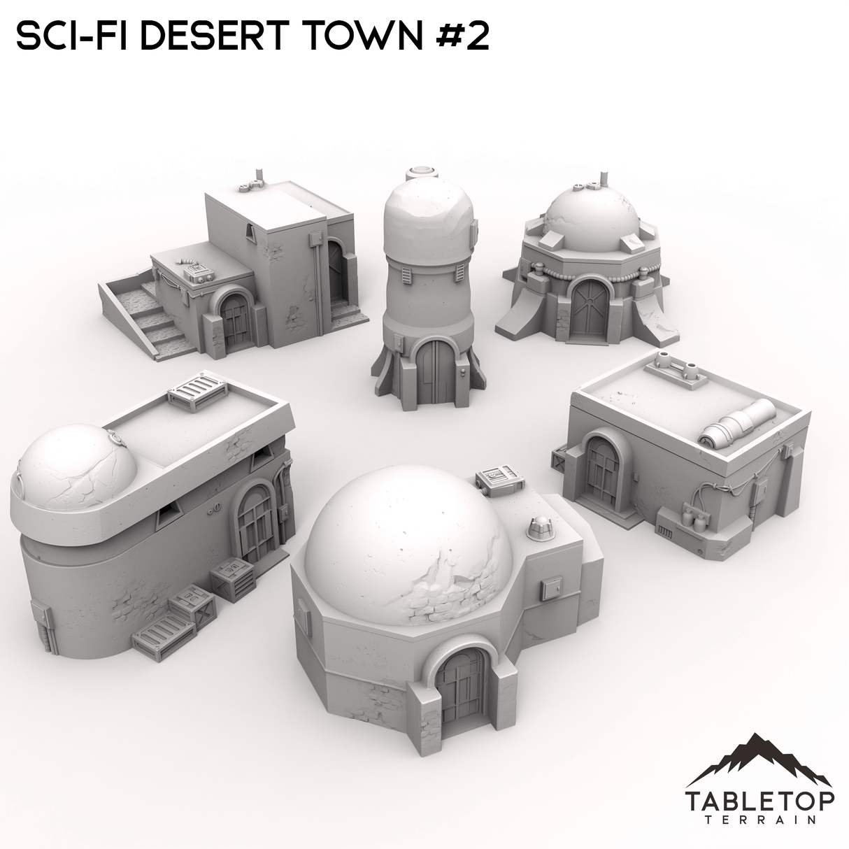 Sci-Fi Desert Town #2