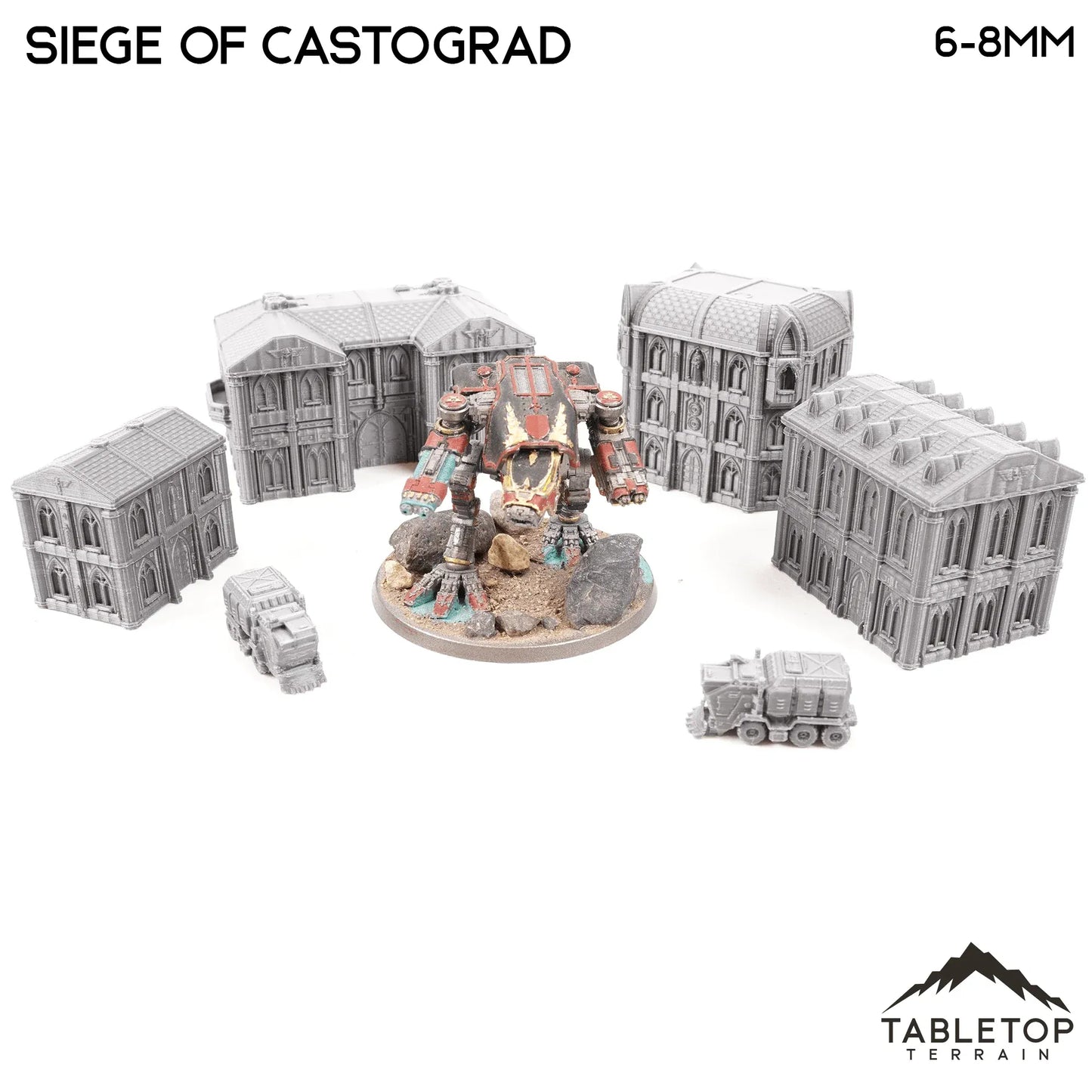 Siege of Castograd 8mm Small Scale Terrain Pack