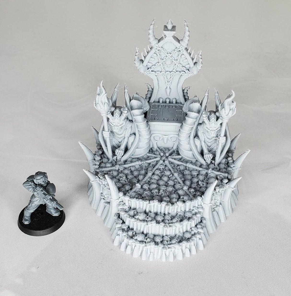 Skull Throne - Demon Fantasy Terrain