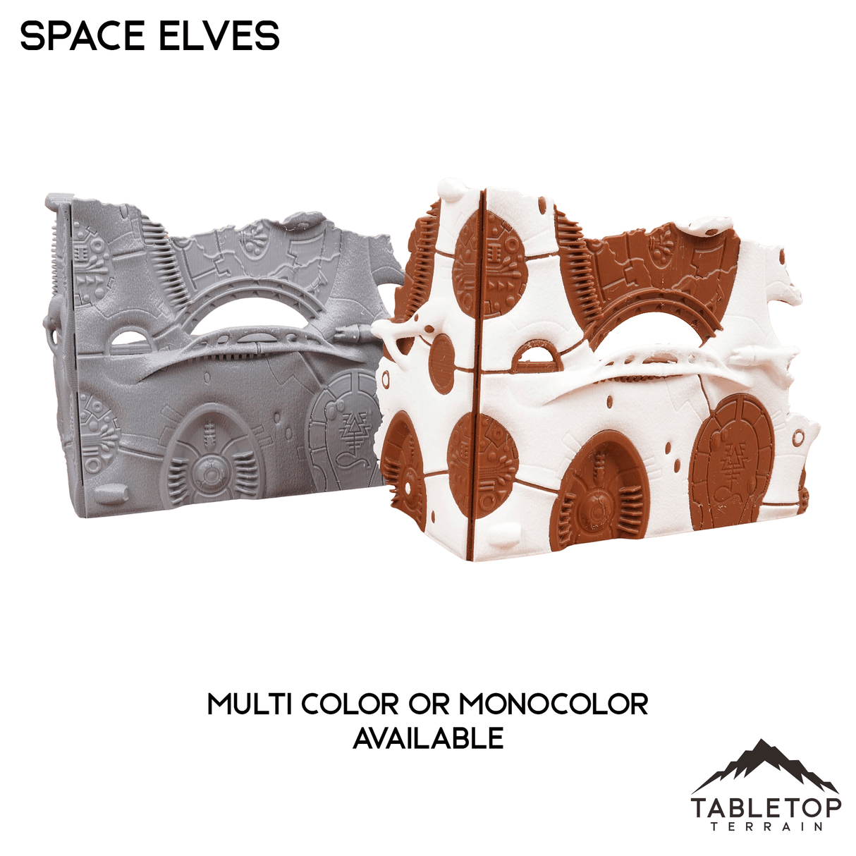 Space Elves Foldable Multicolor 10e Tournament Terrain