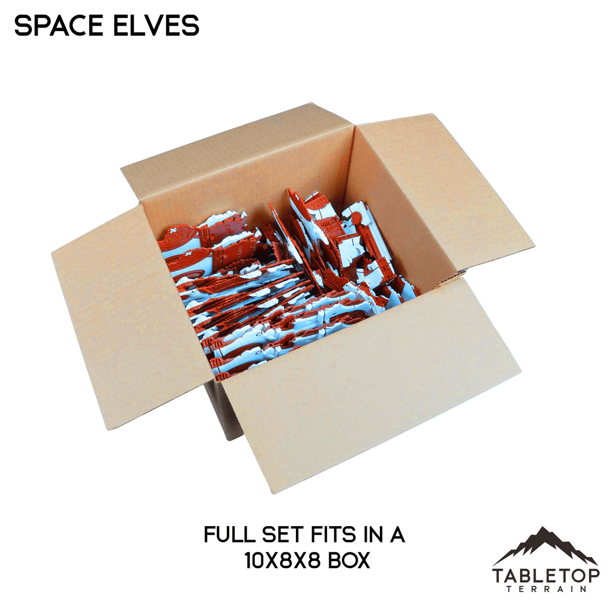 Space Elves Foldable Multicolor 10e Tournament Terrain