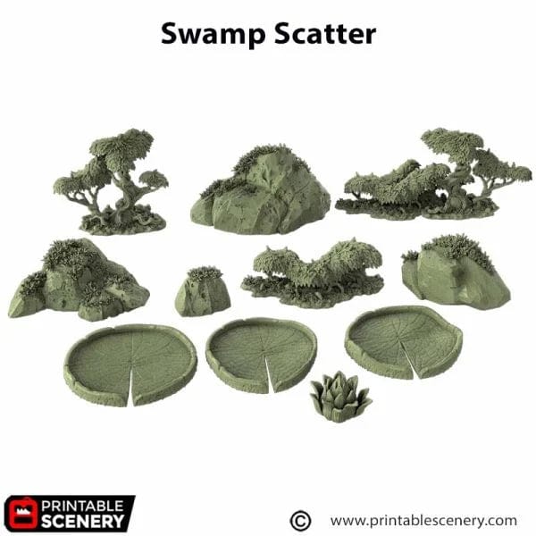 Swamp Scatter - The Gloaming Swamp