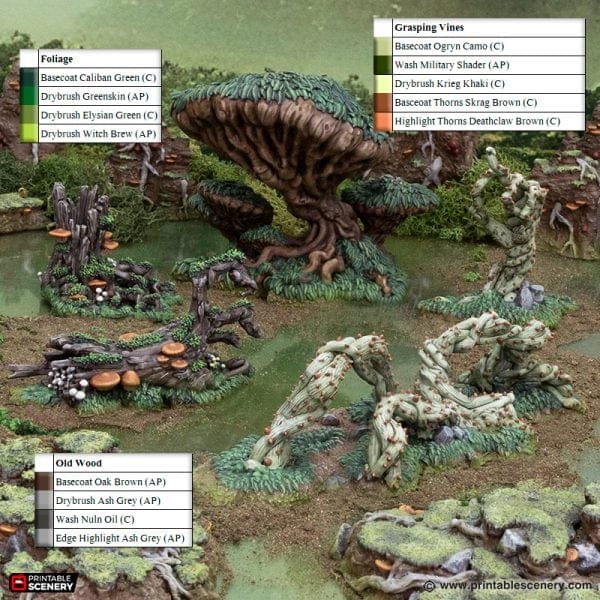 Swampy Scatter - The Gloaming Swamp