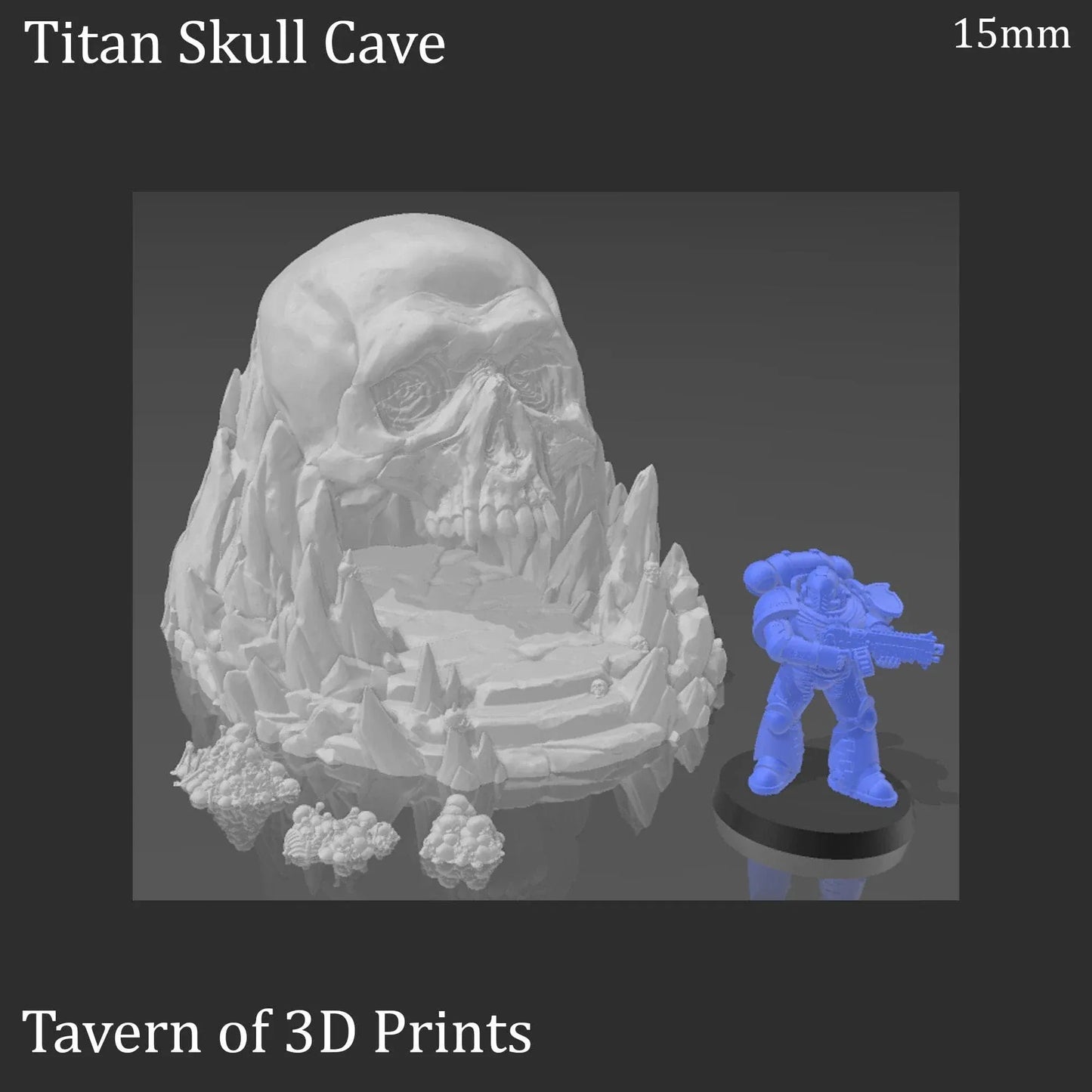 Titan Skull Cave - Fantasy Terrain
