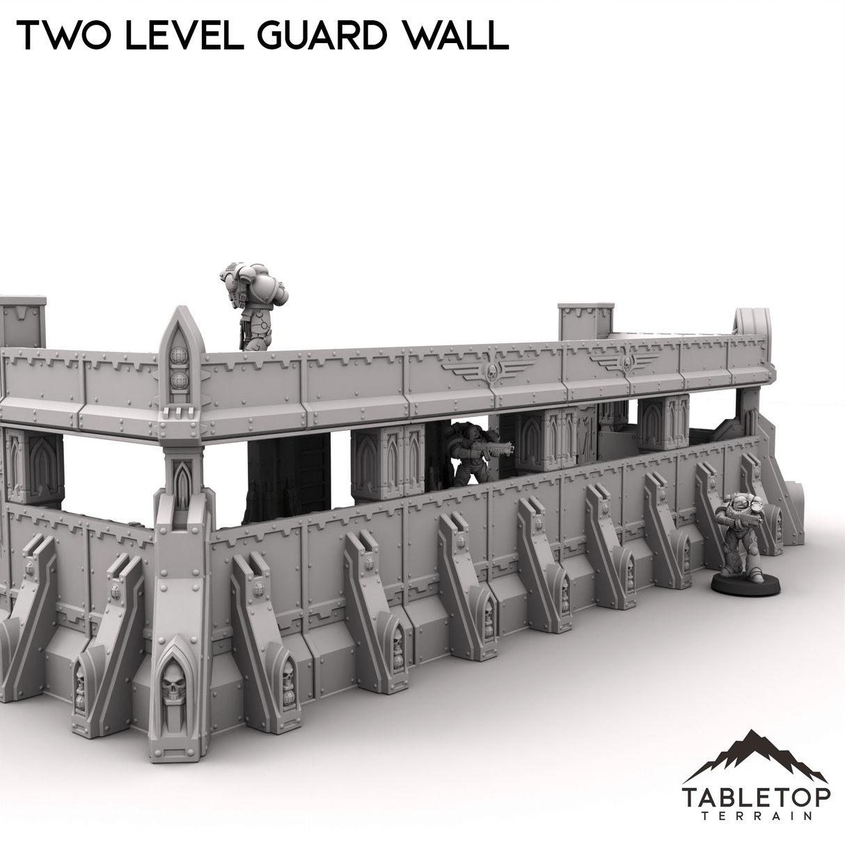 Two Level Guard Wall
