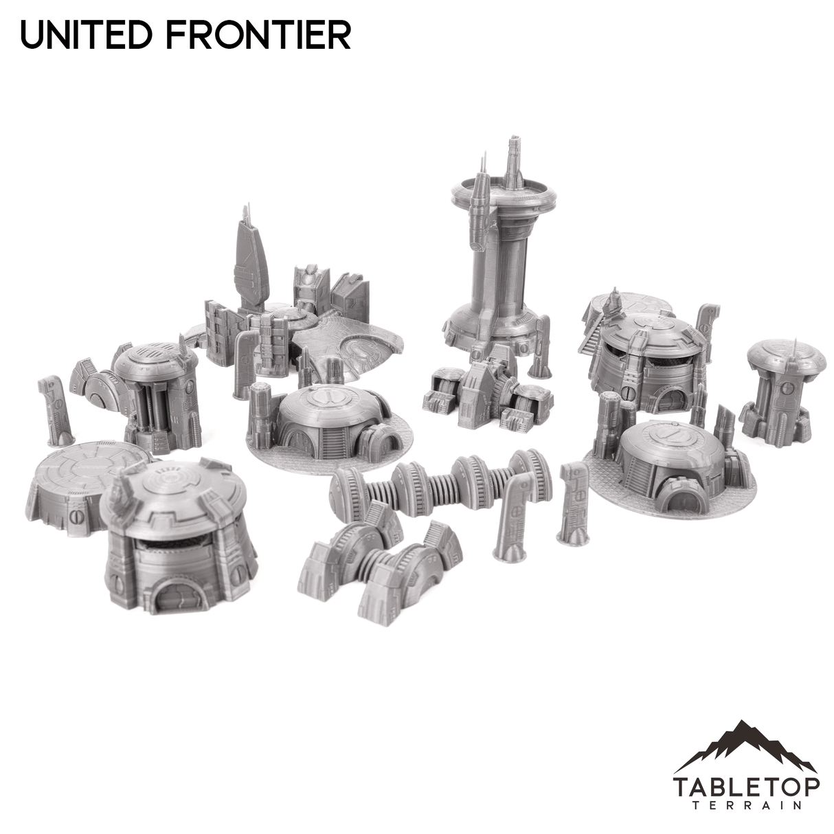 United Frontier Greater Good 8mm Small Scale Terrain Pack