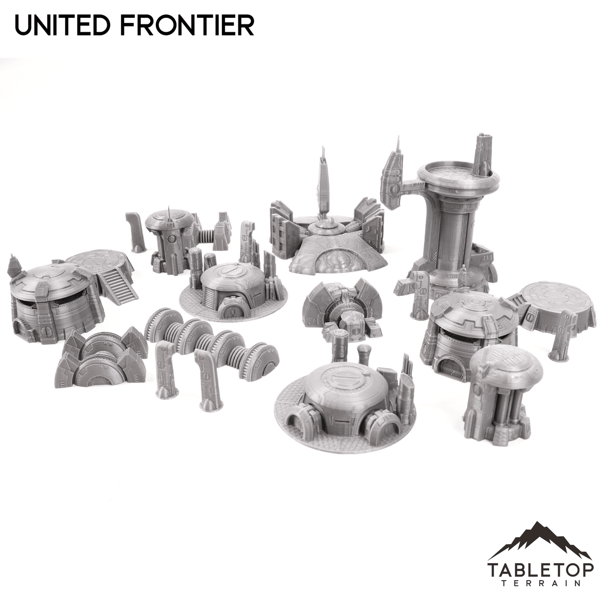 United Frontier Greater Good 8mm Small Scale Terrain Pack