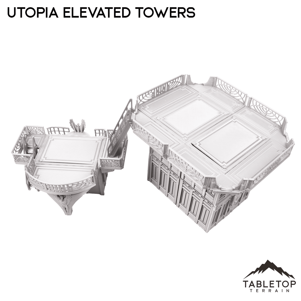 Utopia Elevated Towers Inspired by Theed