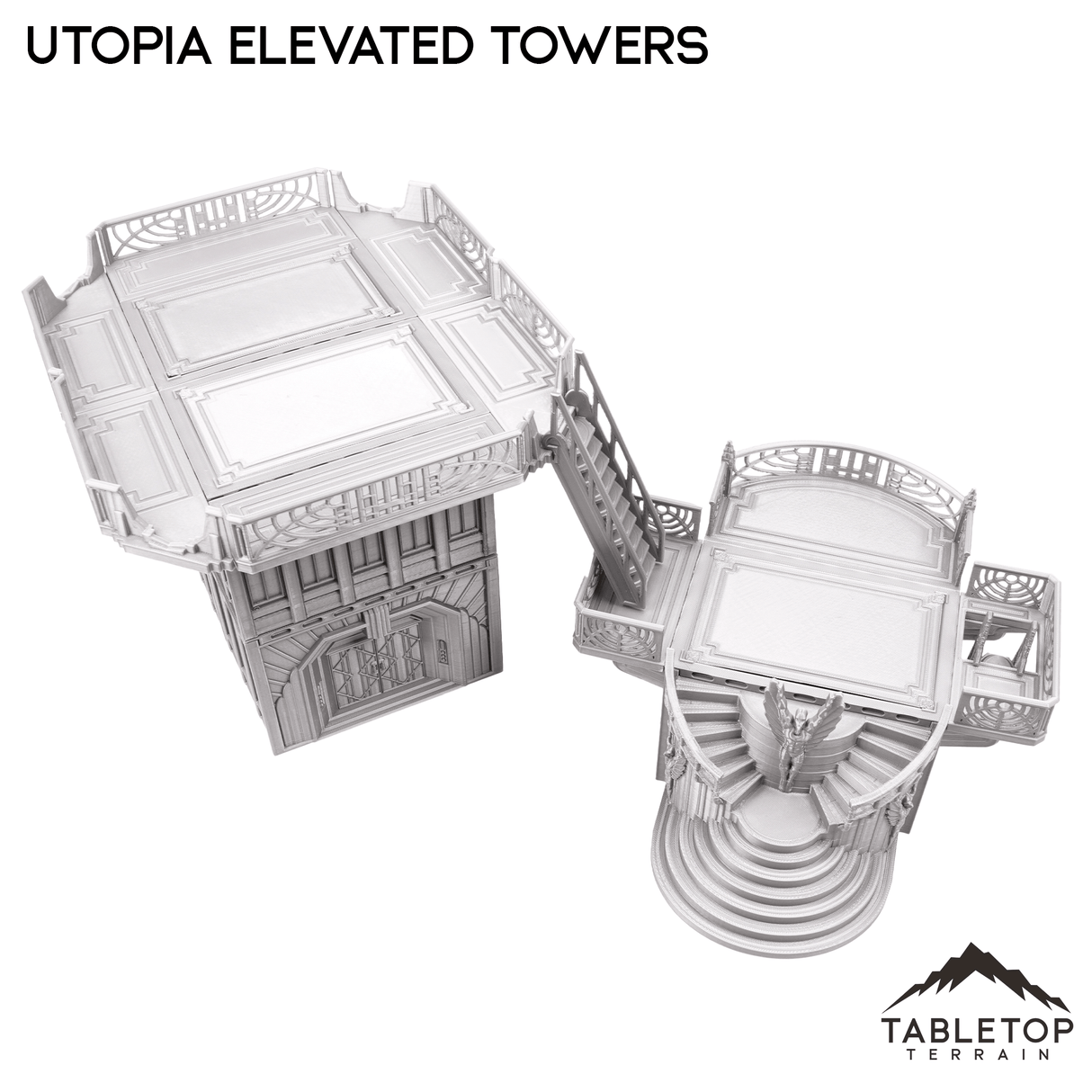 Utopia Elevated Towers Inspired by Theed