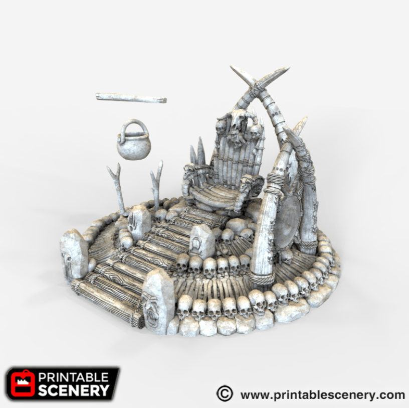 War Boss Throne - Tribal Terrain