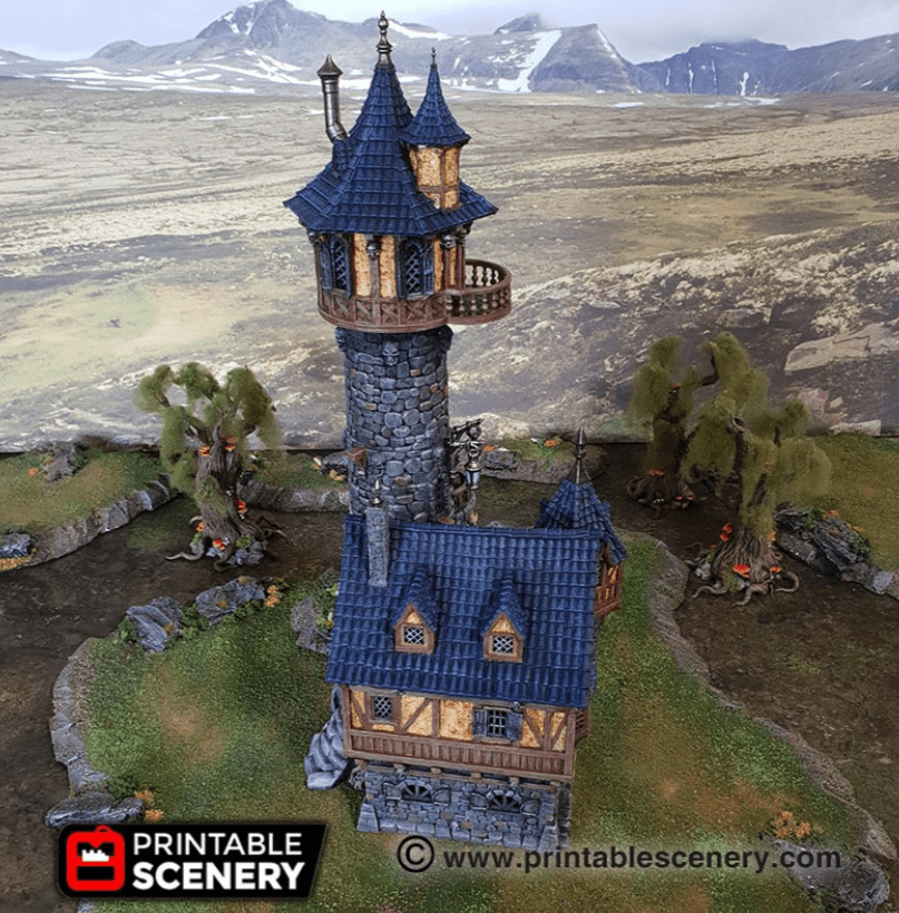 Evil Sorcerer's Tower - Fantasy Tower