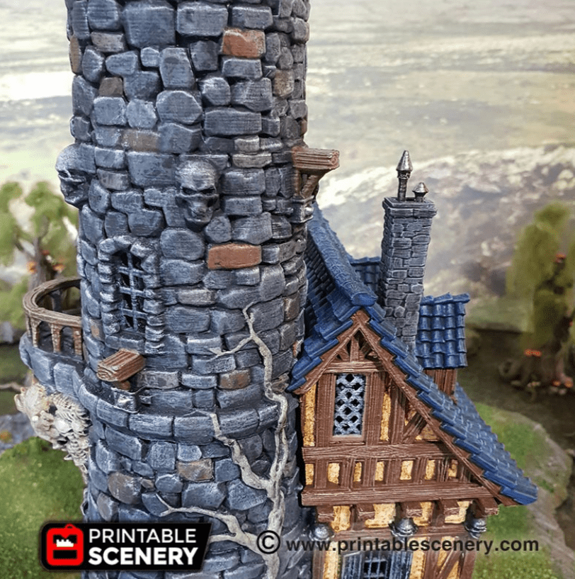 Evil Sorcerer's Tower - Fantasy Tower
