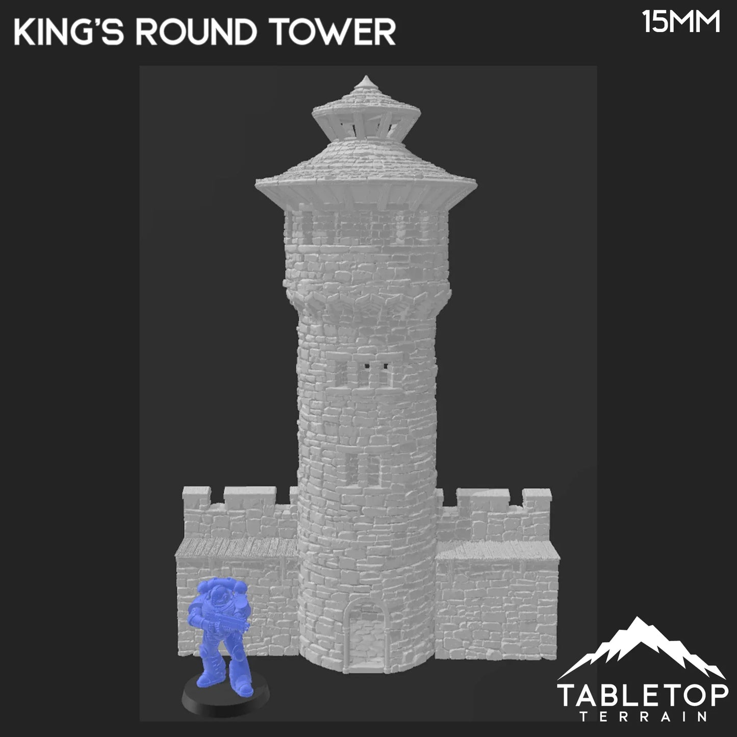 King's Round Tower - Country & King - Fantasy Historical Building