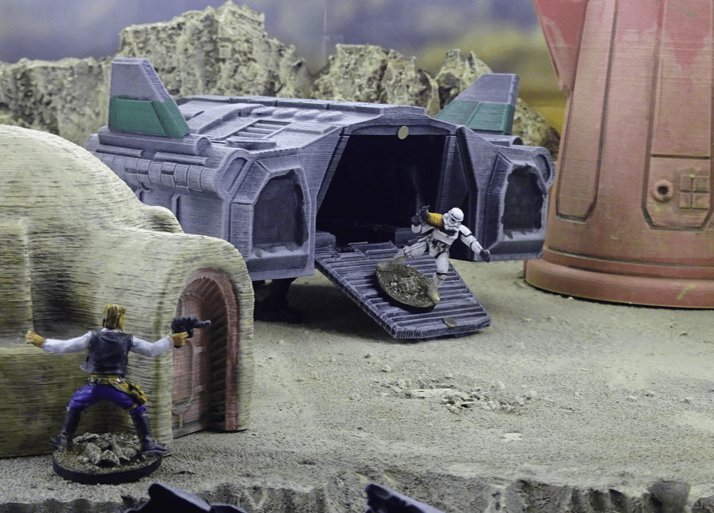 TA12 Spaceship - Star Wars Legion Terrain