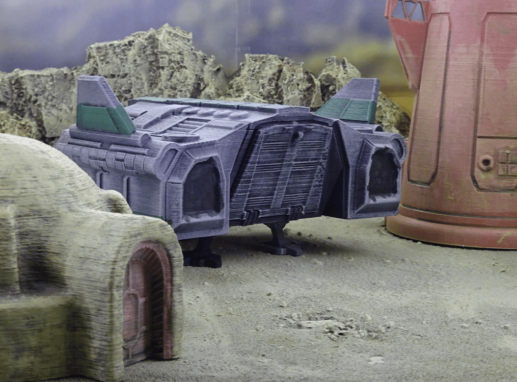 TA12 Spaceship - Star Wars Legion Terrain