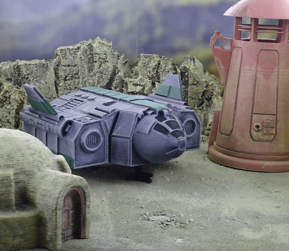 TA12 Spaceship - Star Wars Legion Terrain