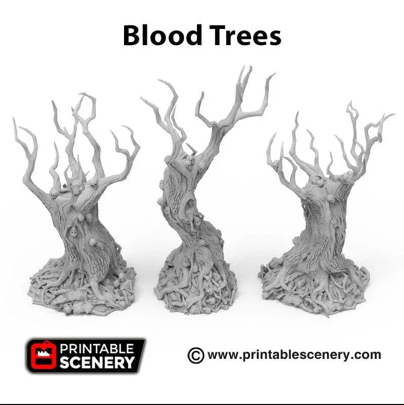Blood Trees - Scatter Terrain