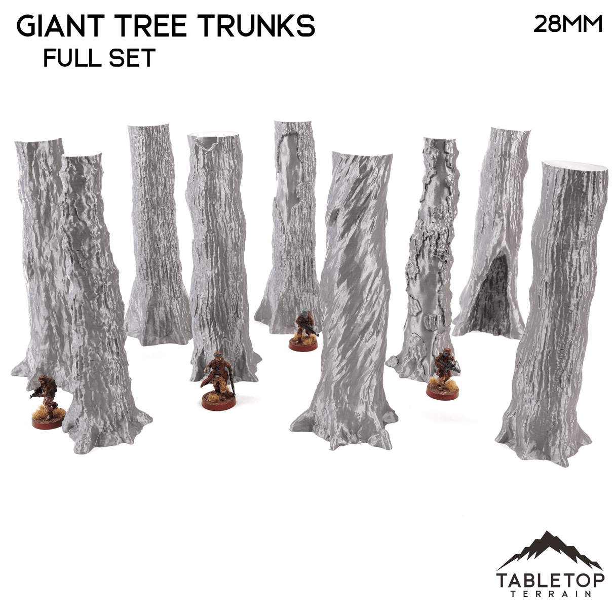 Giant Tree Trunks - Star Wars Legion Terrain